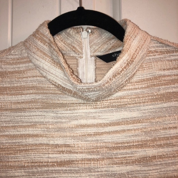 Sharagano Mock Turtleneck Tweed Dress - Picture 7 of 9